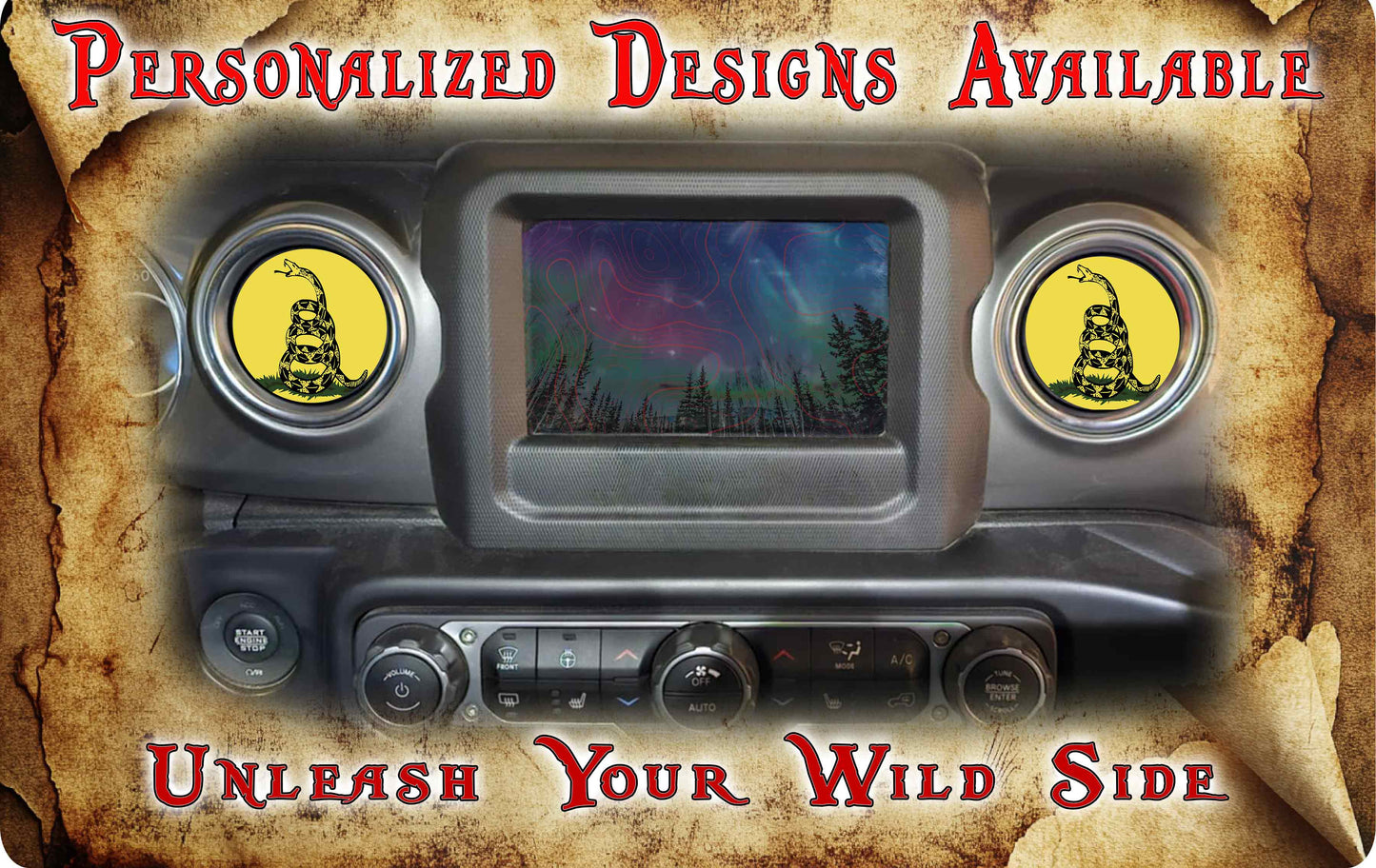 DTOM Steering wheel decal