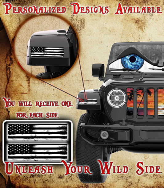 Black and white Flag Turn signal 52