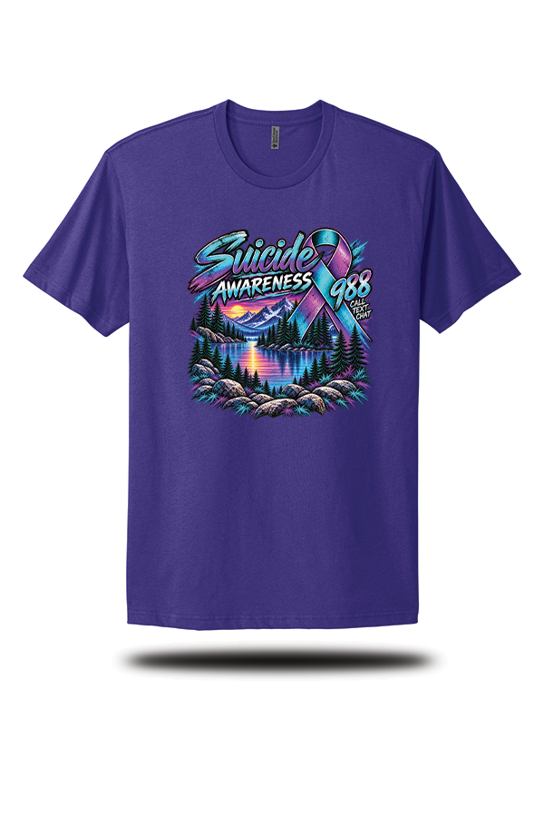 Suicide Awareness 988 – DTG Graphic T-Shirt