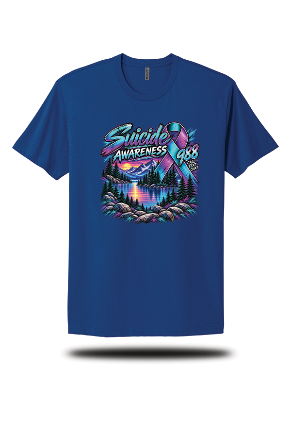 Suicide Awareness 988 – DTG Graphic T-Shirt