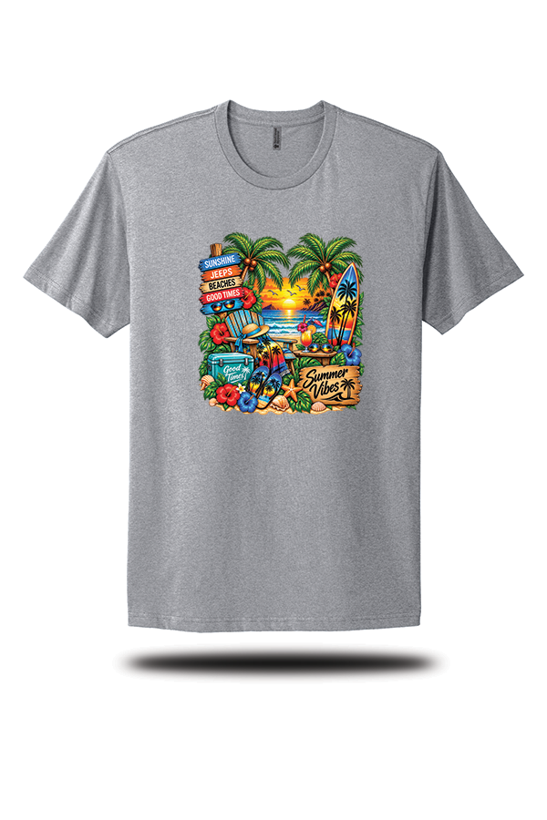 Summer Vibes Sunshine & Good Times T-Shirt