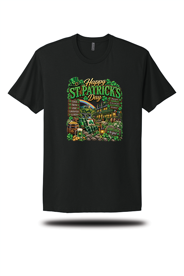 Happy St. Patrick’s Day Irish Luck T-Shirt