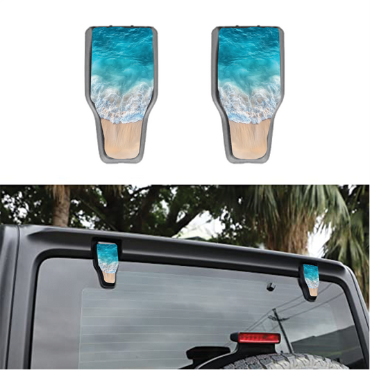Beach Rear liftgate hinge overlay decal 6