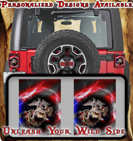 Ega Taillight cover decal 71