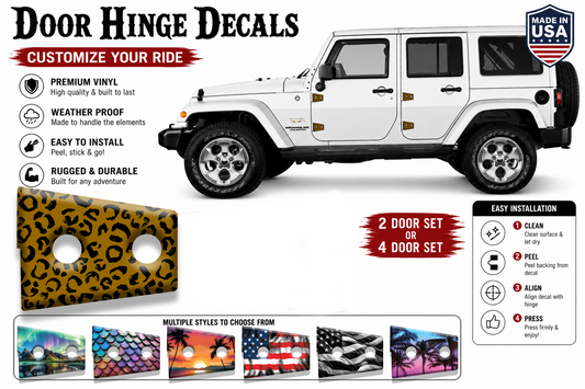 Leopard print hinge bundle 72