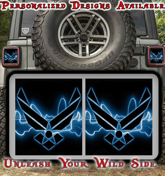 Airforce Taillight cover decal 74