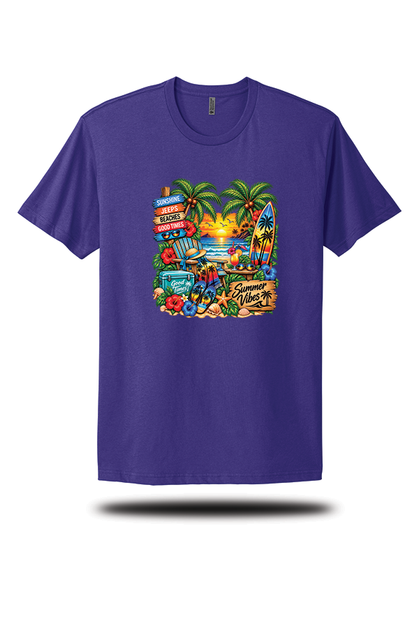 Summer Vibes Sunshine & Good Times T-Shirt