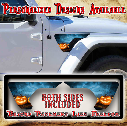 Pumpkin patch fender vent for the JL or JT 2018 or newer
