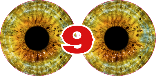 Eye decal