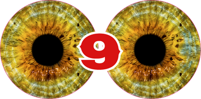 Eye decal