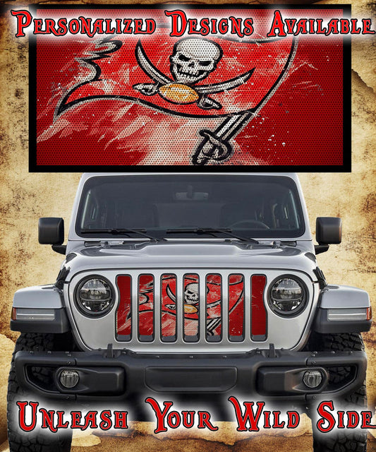 Tampa bay bucks grill insert