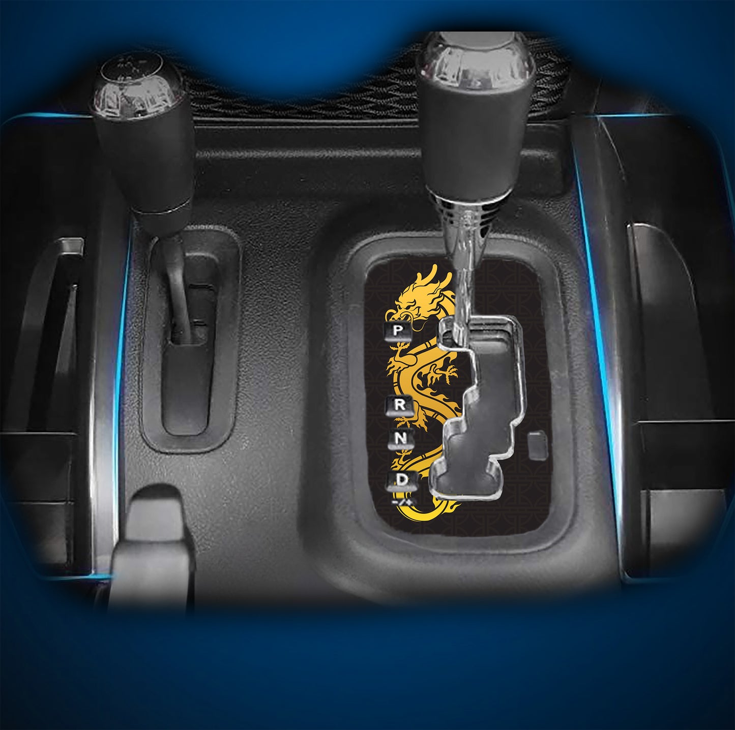 Golden Dragon JK Shifter decal