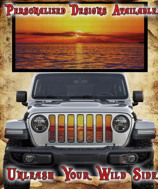 Amazing Sunset grill insert