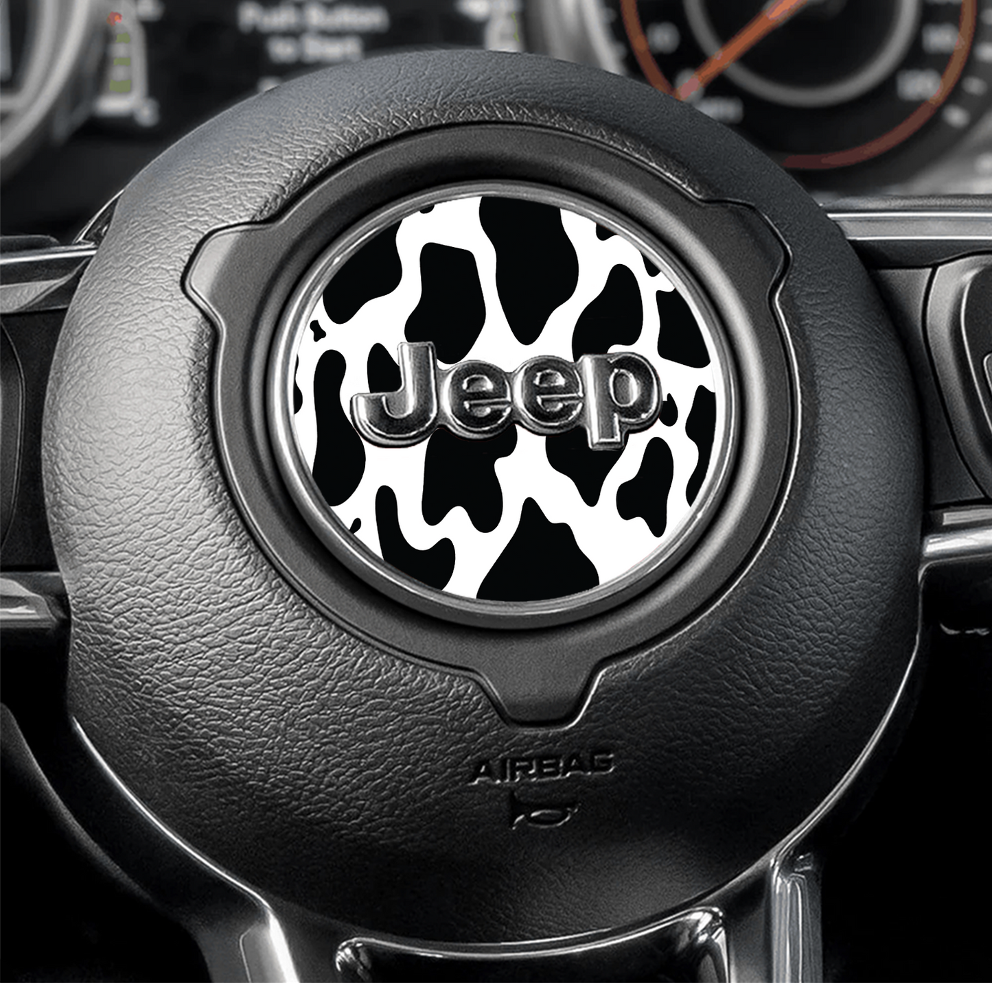 Cow print JK fender Decals fits 2007-2018