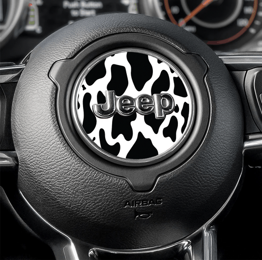 Cow print JK fender Decals fits 2007-2018