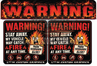 Warning Fire Hazard