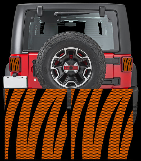Bengal strips Taillight cover decal