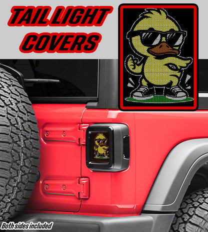 Cool duck Taillight cover decal