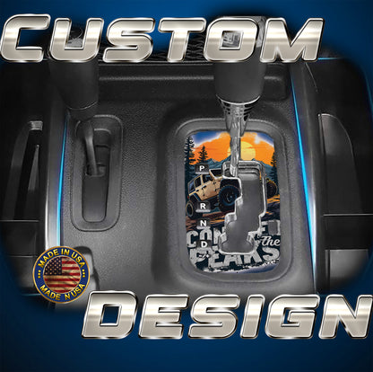 Custom design JK Shifter decal