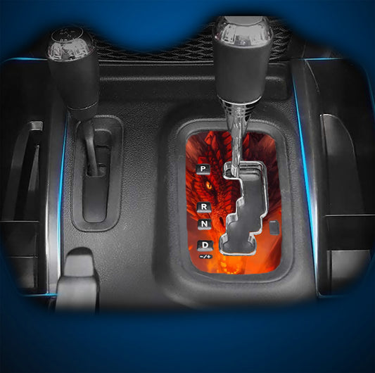 Red Dragon JK Shifter decal