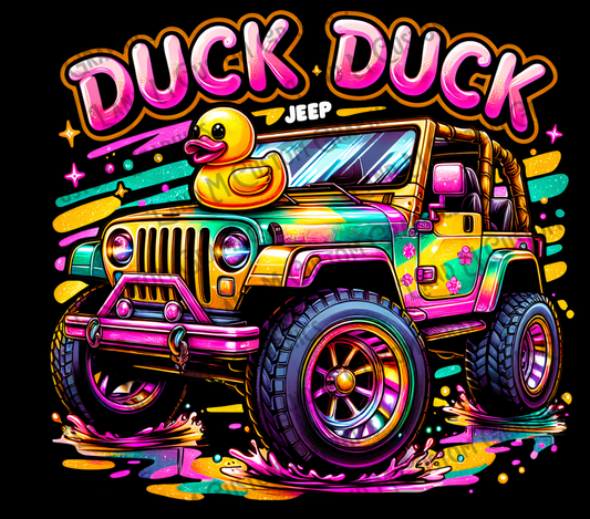 DTF transfer Duck Duck (shirt not included)