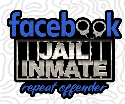 Facebook jail decal