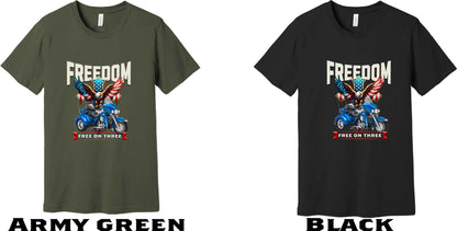 Freedom free on three cross Blue trike