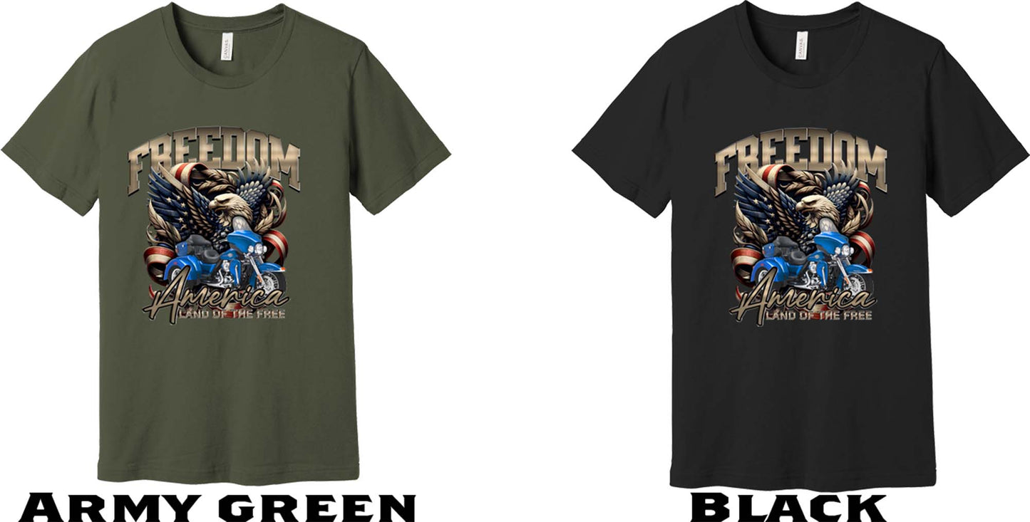 Freedom America Land of the free blue trike