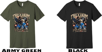 Freedom America Land of the free blue trike