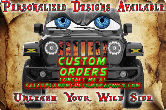 Custom grill insert