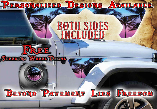 fender vent for the JL or JT 2018 or newer Palm Island