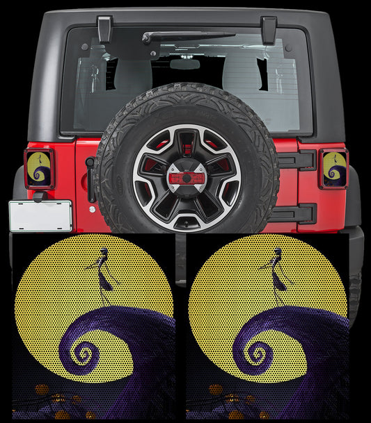 Jack taillights cover decal