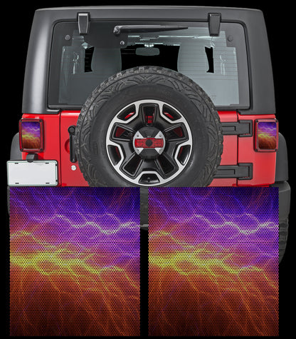 Lighting Taillight cover decal