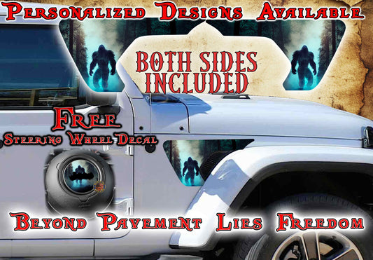 Mistic Bigfoot fender vent for the JL or JT 2018 or newer