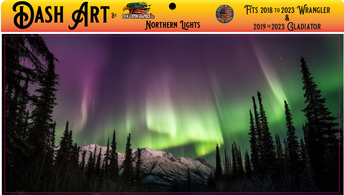 Northern lights Dash art
