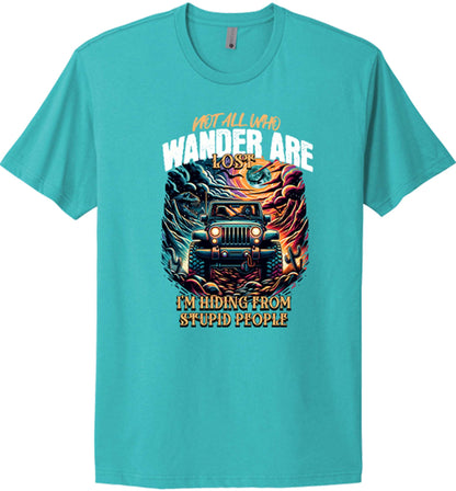 Not all who wander are lost