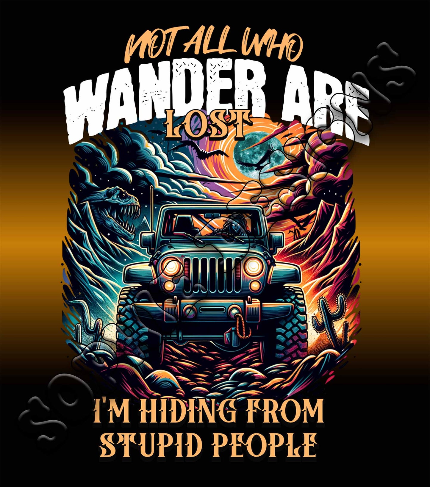 Not all who wander are lost