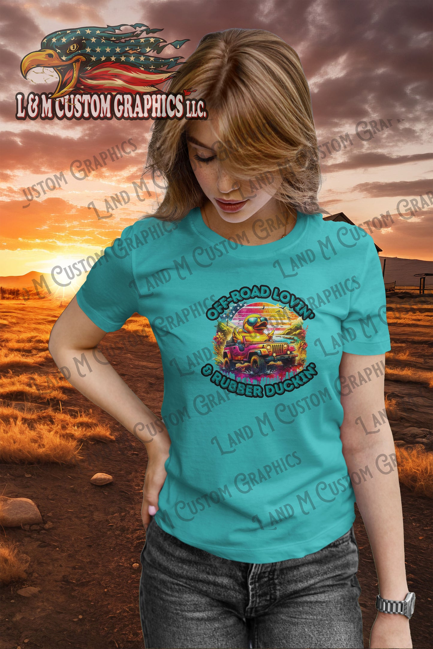 DTF Transfer  off-road lovin (shirt not included)