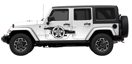 Jeep Door decals Oscar mike