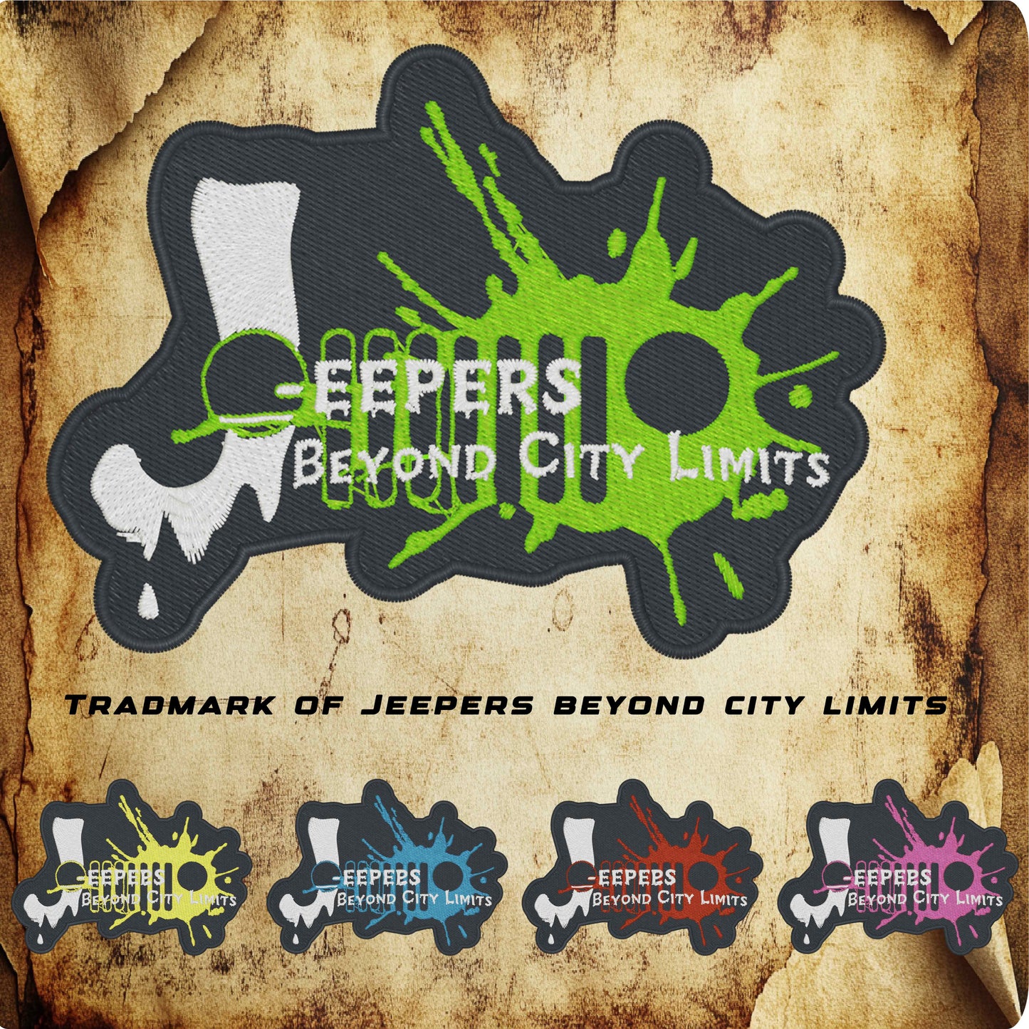 JBCL Patch Hook and loop patch