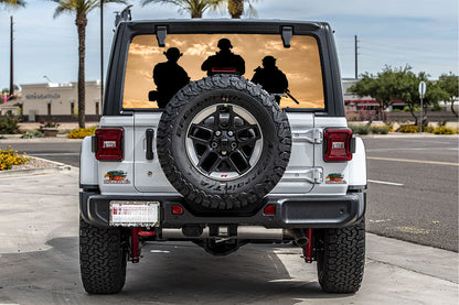 3 Brothers Rear window see through graphic.