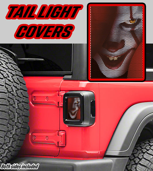 Penny the clown taillights cover decal