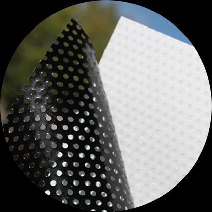 Chucky opens the curtain for a round beast headlight decal