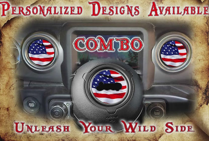 Palm Beach Steering wheel decal