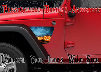 Pumpkins JK fender Decals fits 2007-2018
