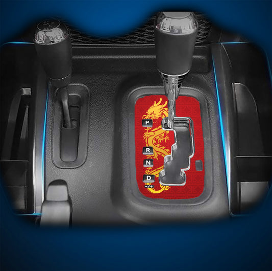 Red golden Dragon JK Shifter deca