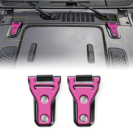 Solid color hood hinge decals 24