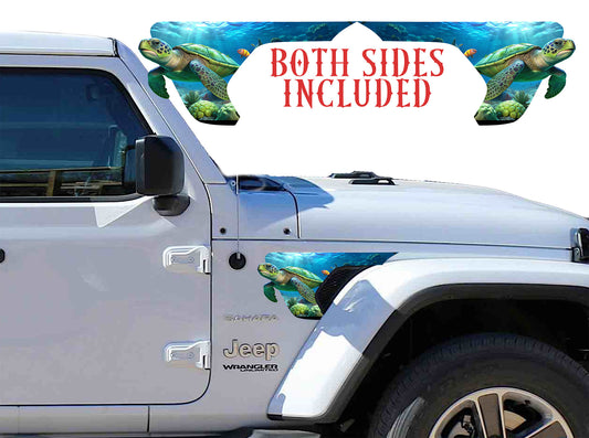 3 d Sea turtle fender vent for the JL or JT 2018 or newer