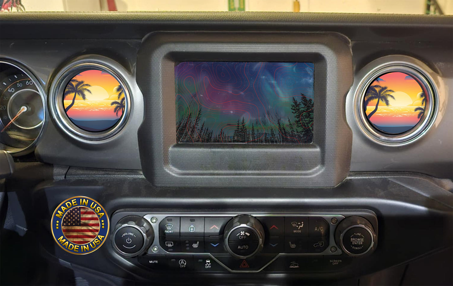 Inside vent decals Sunrise beach