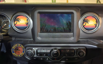 Inside vent decals Sunrise beach